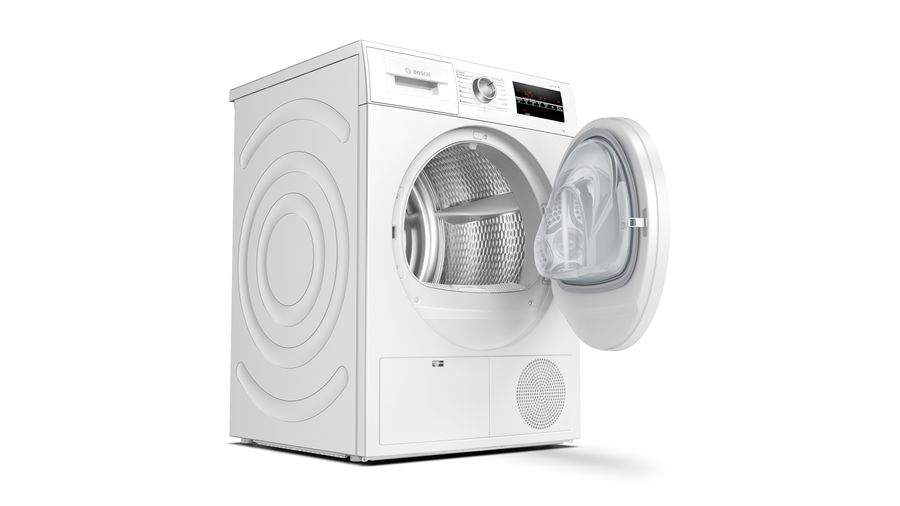 Secadora Bomba Calor Bosch WTR85V91ES - A++, 8kg, Condensación, Sensor  Humedad, Display - ElectroCity