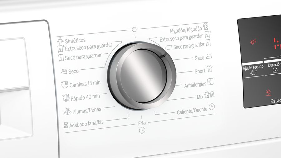 Secadora BOSCH WTR85V91ES 8 Kg Clase A++ Blanca