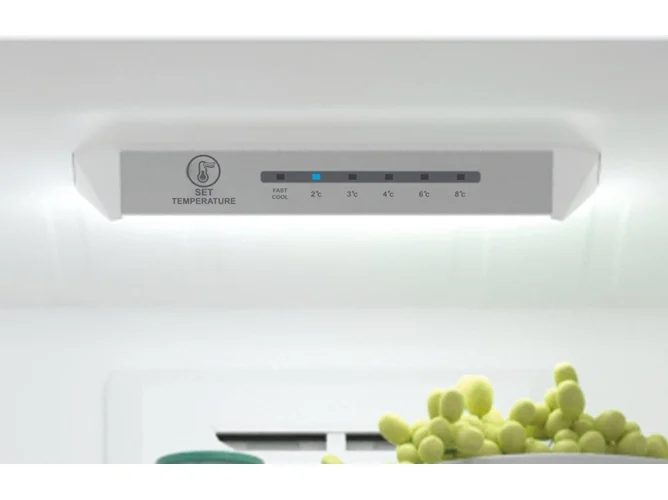 Frigorífico Combi Candy CVBNM6182WP/SN - F, 188x60cm, NoFrost, LED