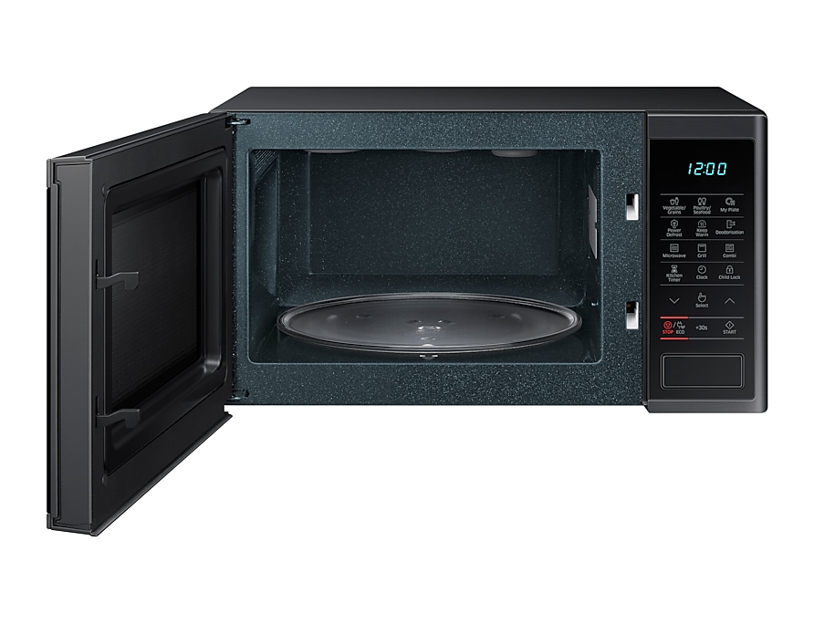 Microondas con grill Samsung GE87M-X/XEC - 23L, 800W, 6 Potencias, Display,  TDS, Bol Vapor, Inox - ElectroCity