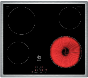 Placa Vitrocerámica Balay 3EB720XR - 4 Zonas, 17 Niveles de cocción,  Función memoria, Bisel Acero - ElectroCity