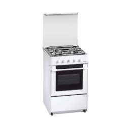 Cocina de gas Butano BEKO FSG62000 DXL - 4 quemadores y Horno de gas gran  capacidad, Clase A, Inox - ElectroCity