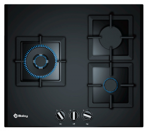 Comprar placa gas Balay 3ETX463MB inox 3 fuegos 60cm