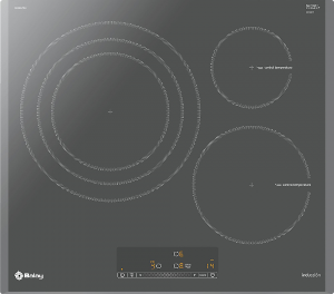 Placa Inducción Balay 3EB967AU - 3 Zonas (1 Gigante 32cm), 17 Niveles,  Función Sprint, Color Gris - ElectroCity