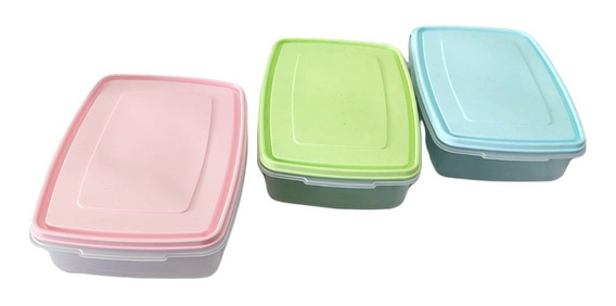 Tupper Tupperware Plastico Recipientes Para Alimentos Tuppers