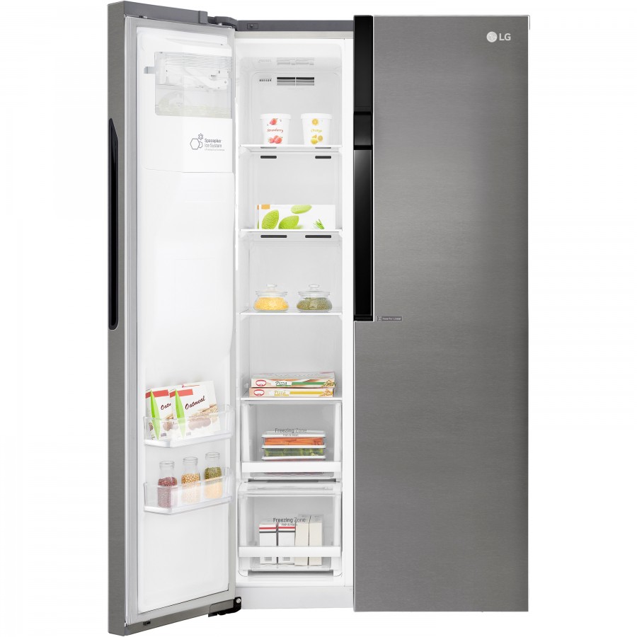 Frigorífico Americano LG GSL361ICEZ - F, Multi Air Flow, NoFrost,  Dispensador agua/hielo, Inverter - ElectroCity